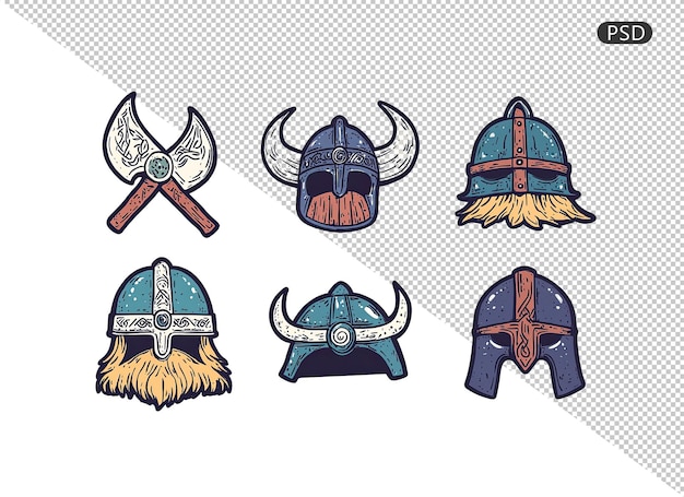 PSD temahistorisk vikingahjälm
