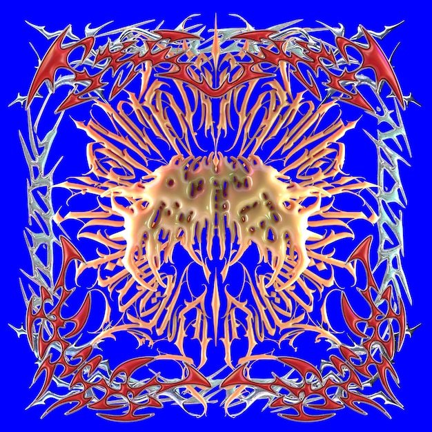 PSD tribal 3d -mallisto