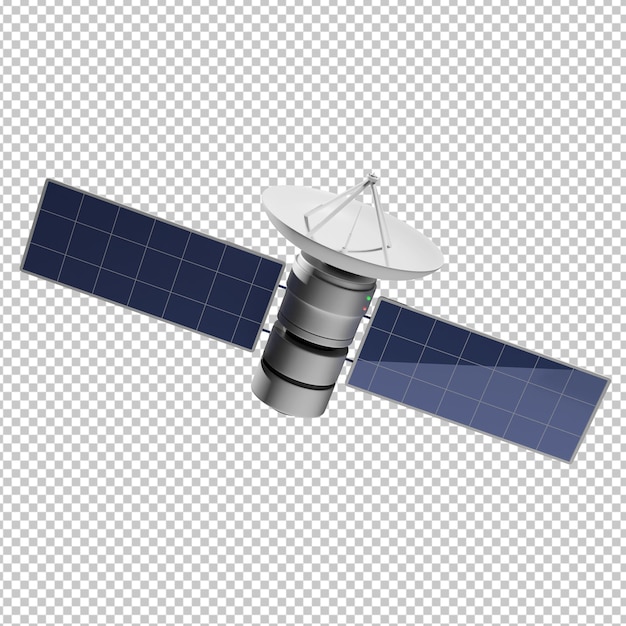 PSD uydu 3d render