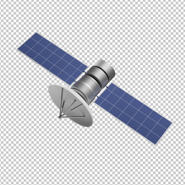 PSD uydu 3d render