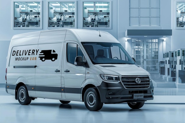 PSD van mockup