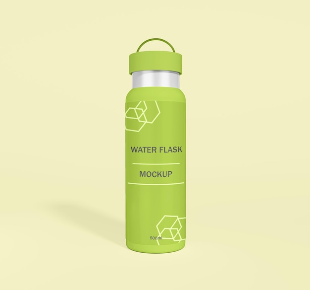 PSD vattenflaskmockup