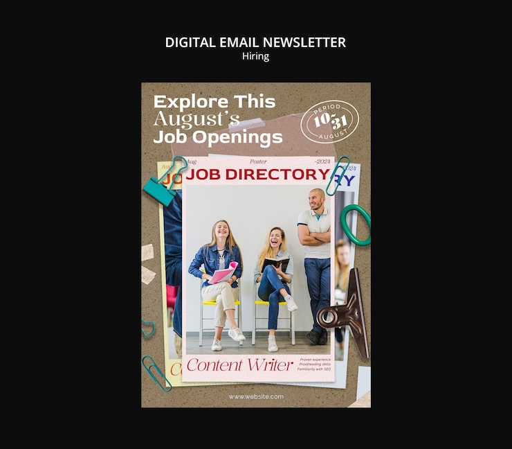 We are hiring announcement template