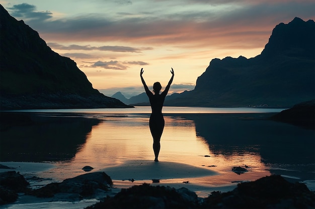 PSD yoga hd-kvalitet