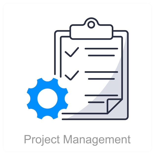 Vector beheer van het project