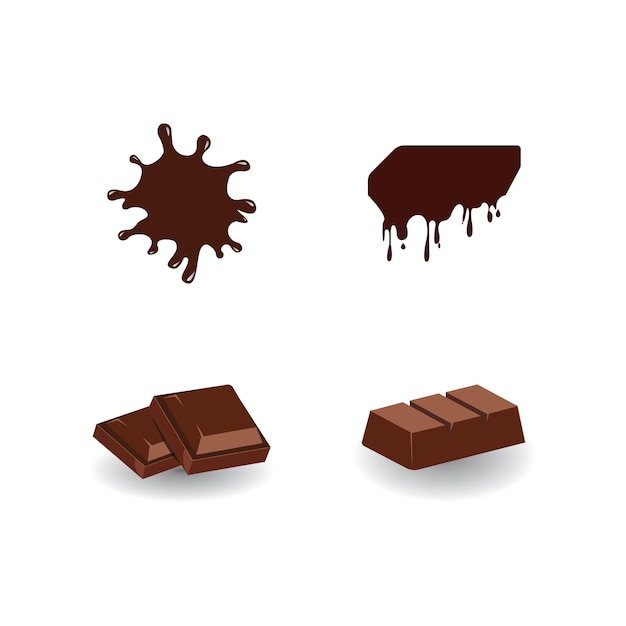 Vector chocolade pictogram