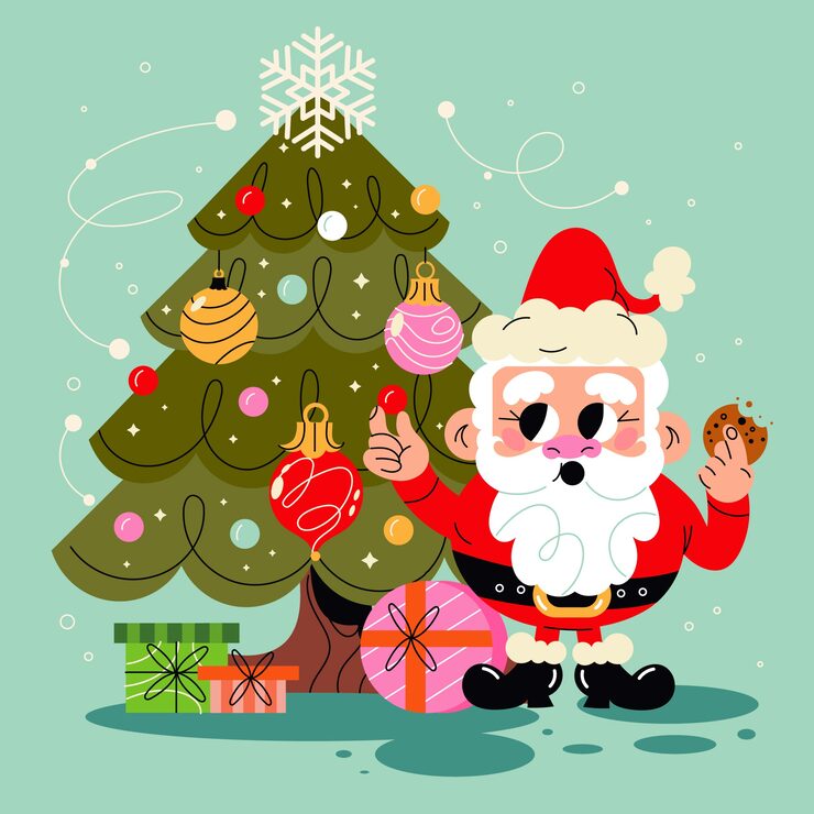 Christmas  celebration template