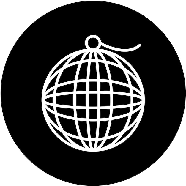 Vector 迪斯科球图标样式