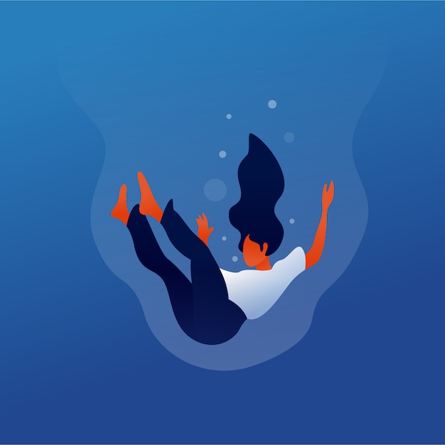 Vector drれているイラスト