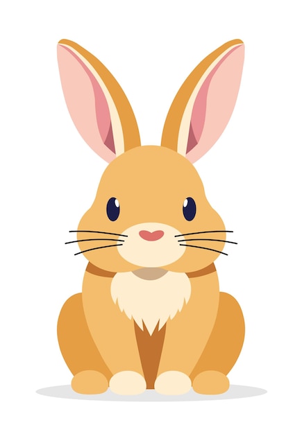 Vector easter rabbit vector illustratie