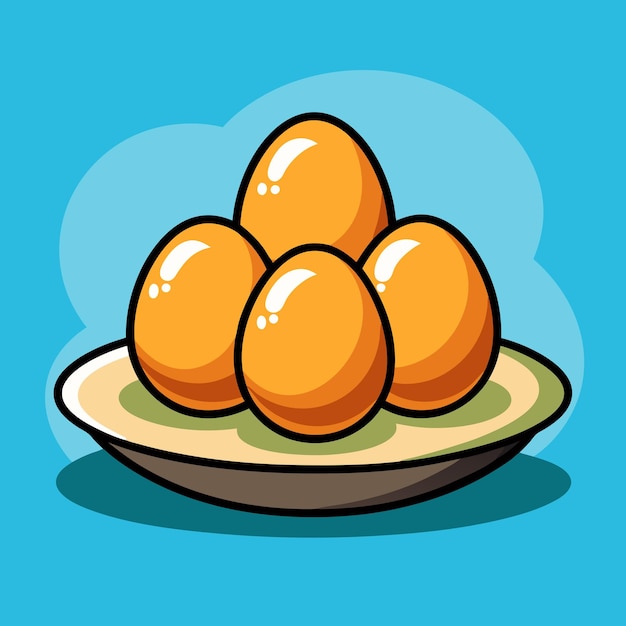 Vector 달 터 일러스트레이션
