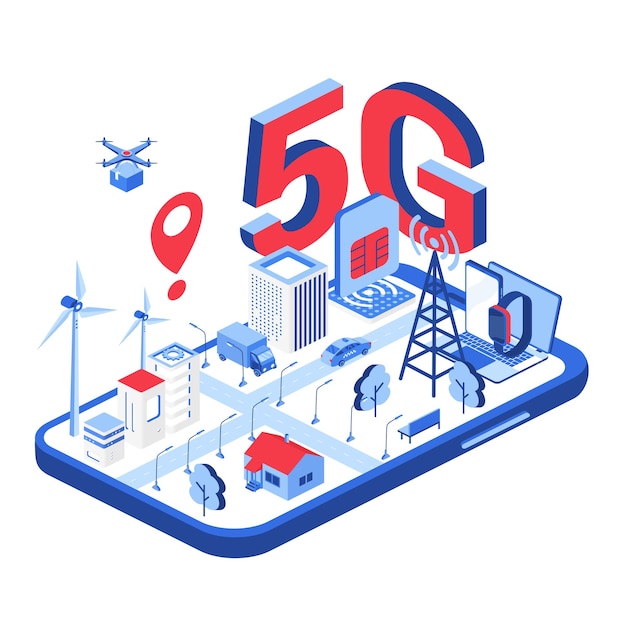 Vector 5세대 무선 글로벌 모바일 네트워크