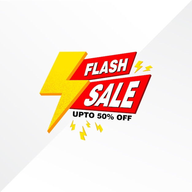 Vector flash-uitverkoop