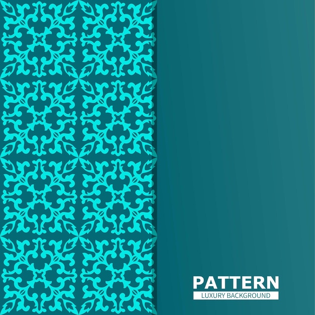 Vector floral pattern ornament vector illustratie