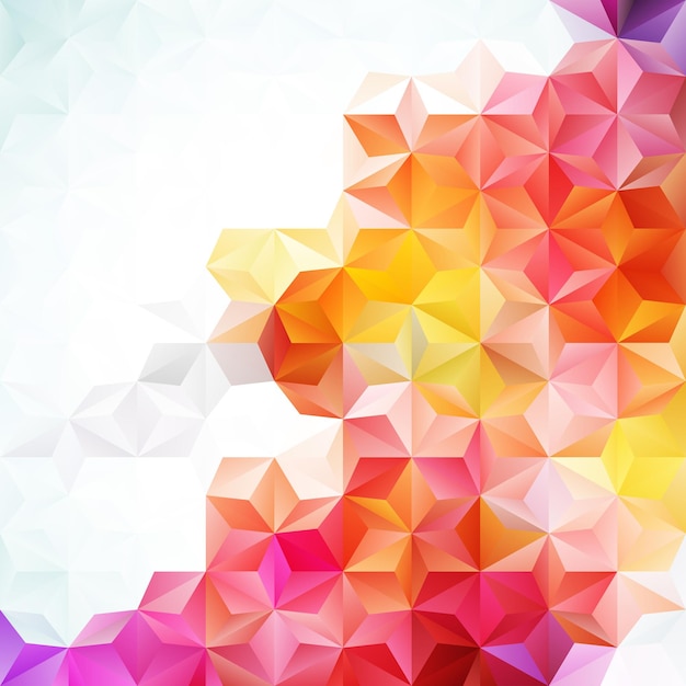 Vector geometrische achtergronddriehoek