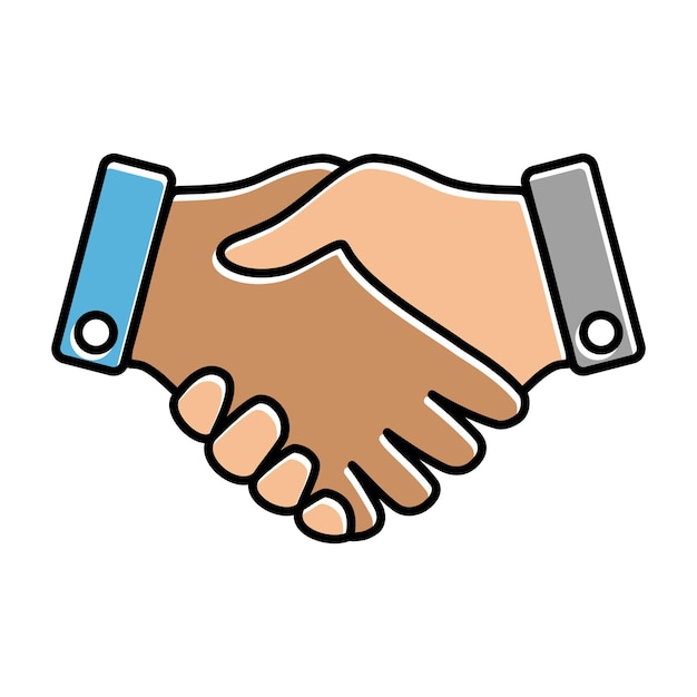 Vector gratis vector business handshake