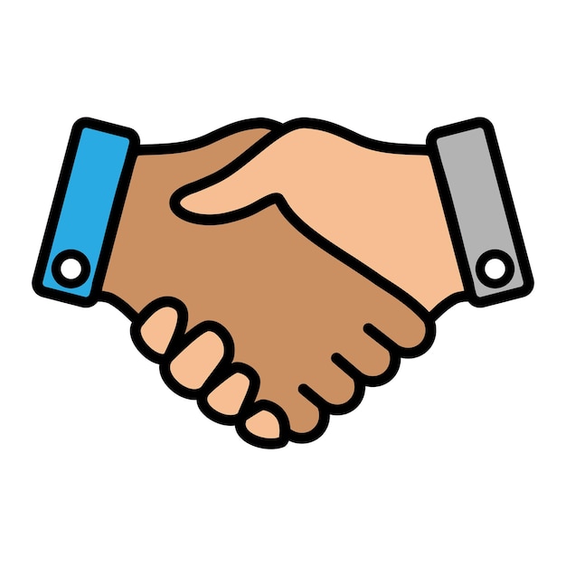 Vector gratis vector business handshake