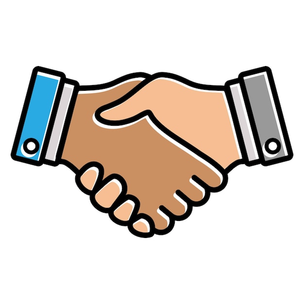 Vector gratis vector business handshake