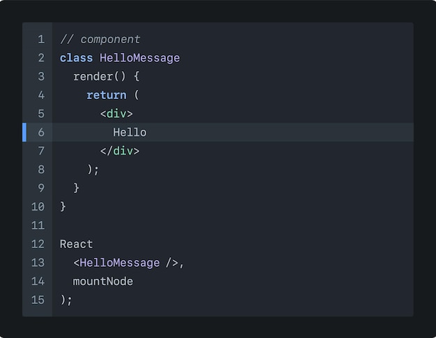 Vector html-code website codering programmering concept vector illustratie