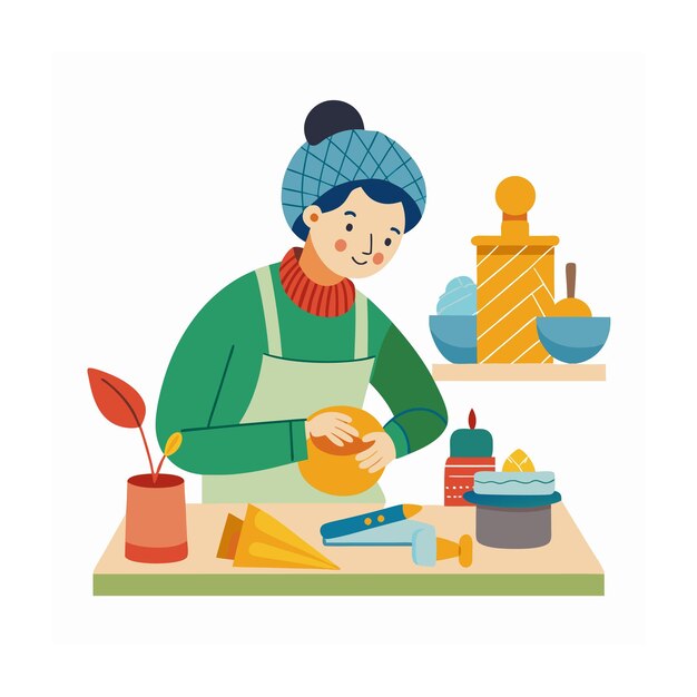 Vector 人类日常活动概念矢量图