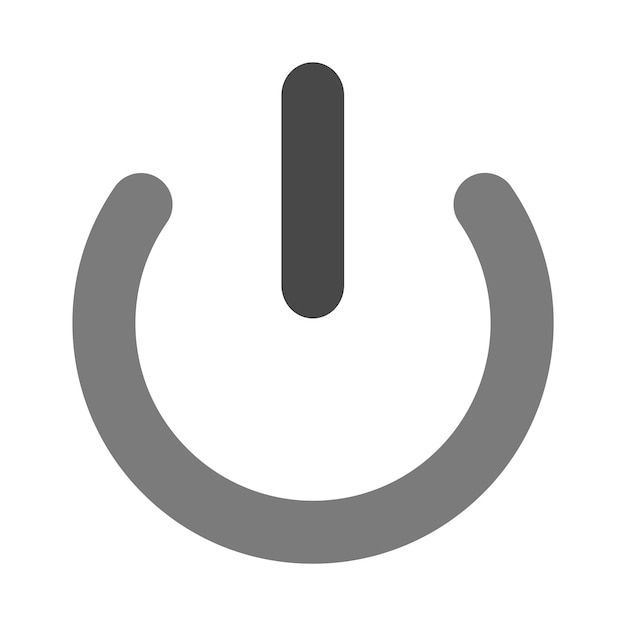 Vector icon ingeschakeld