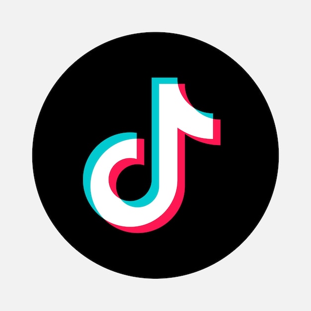 Vector icon van tiktok