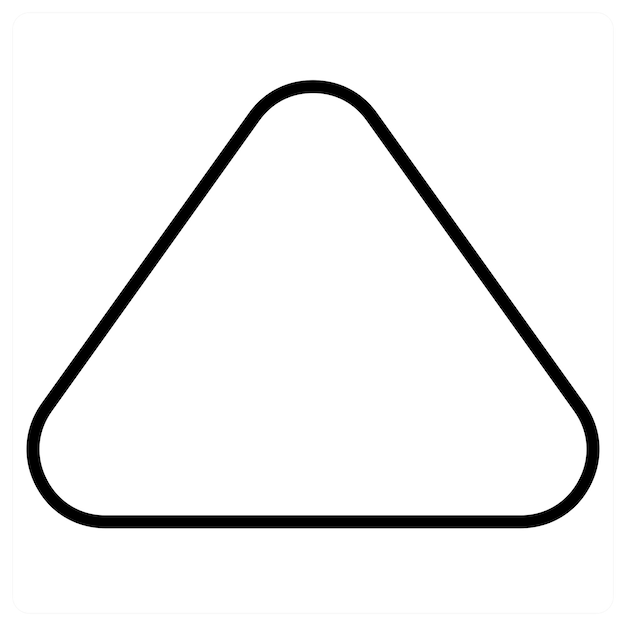 Vector iconconconcept van het pad