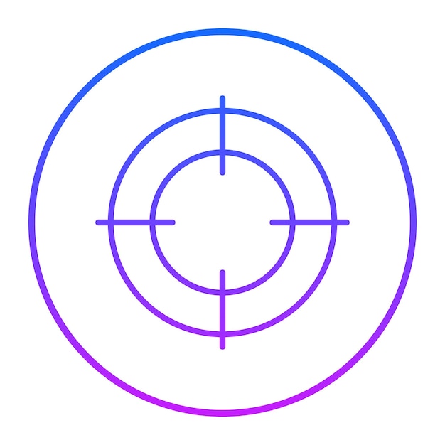 Vector illustratie van de focusvector