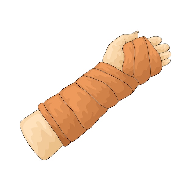 Vector illustratie van het gieten