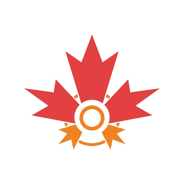 Vector 枫叶 logo 图标设计