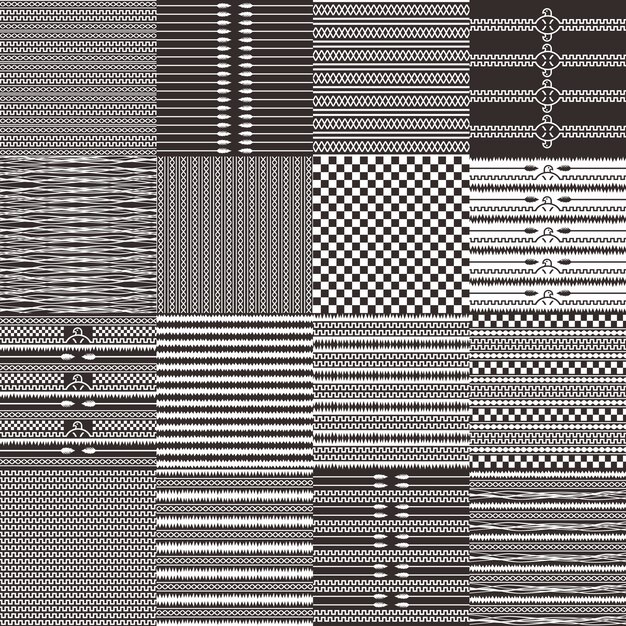 Vector ネイティブ民族の背景アート