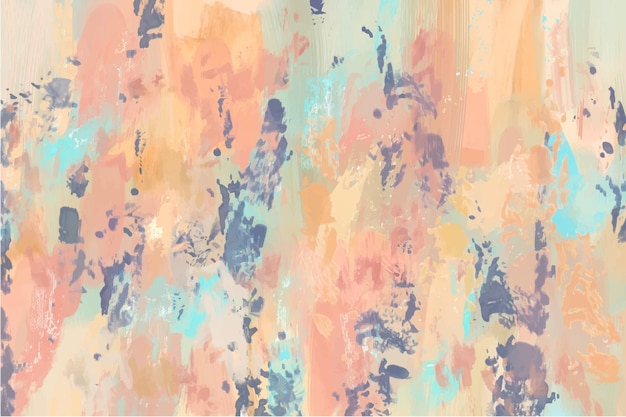 Vector rode napels olieverf impasto abstracte achtergrond