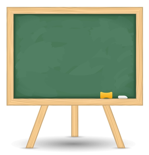 Vector schoolbord,
