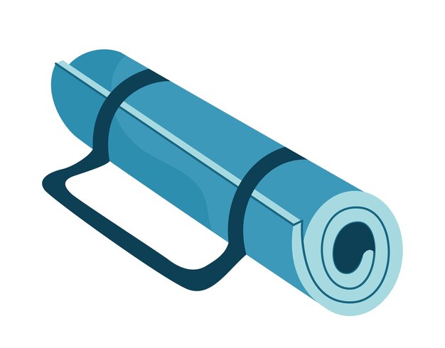 Vector sport mat pictogram