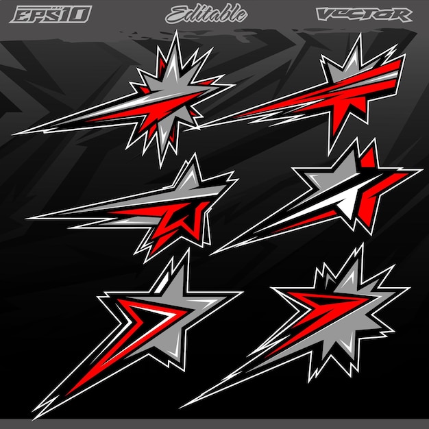 Vector สติกเกอร์