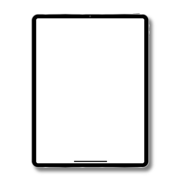 Vector tablet realistisch 2