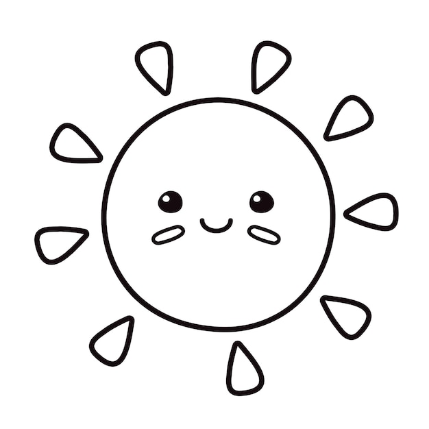 Vector 벡터 태양