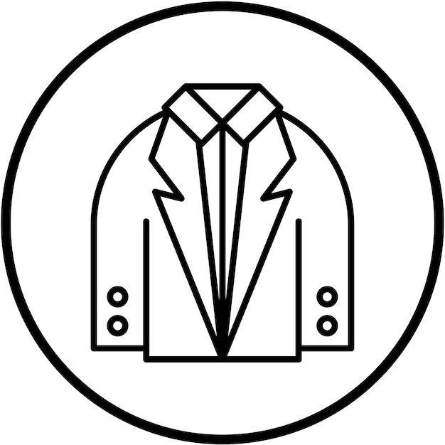 Vector vectorontwerp dress code icon style