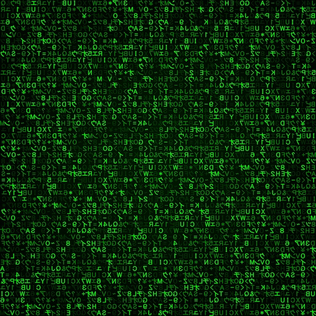 Vector virtuele werkelijkheid, abstracte groene technologieachtergrond