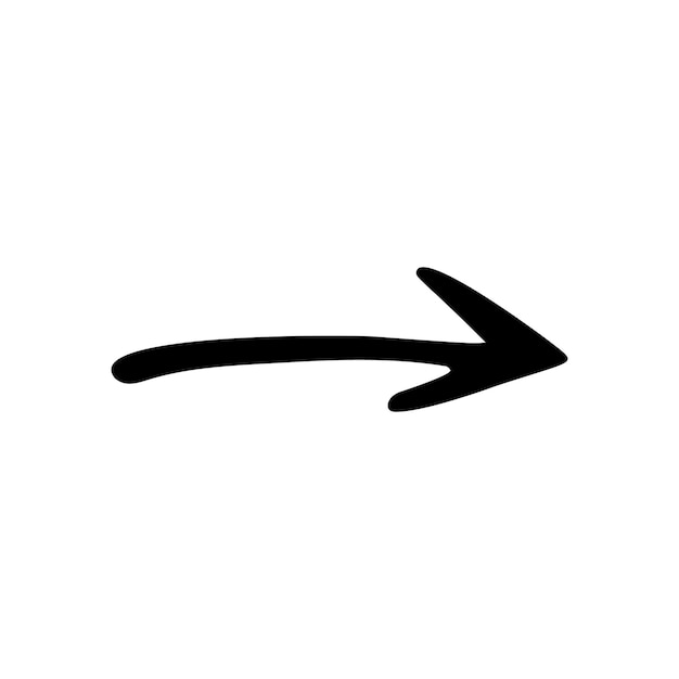 Vector volgende richting pijl pictogram vector