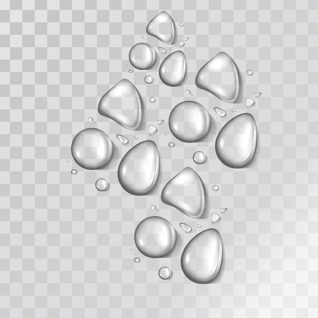 Vector waterdruppelvector