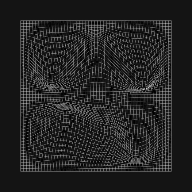 Vector wireframe ruimte vector illustrationxa