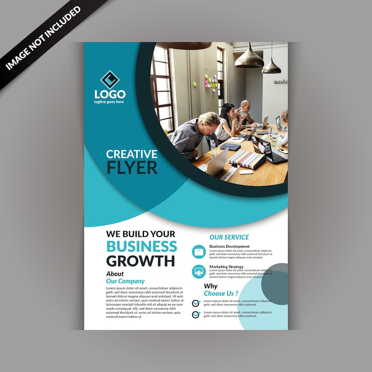 Vektor business flyer