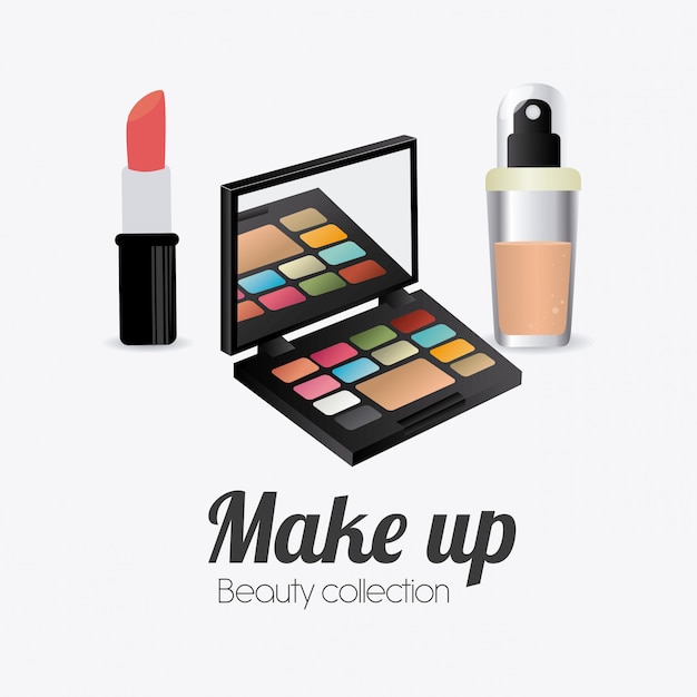 Vektor makeupdesign.