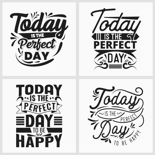 Vektor motiverande typografi t-shirtdesign