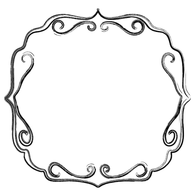 Vektor ramme pink openwork design banner