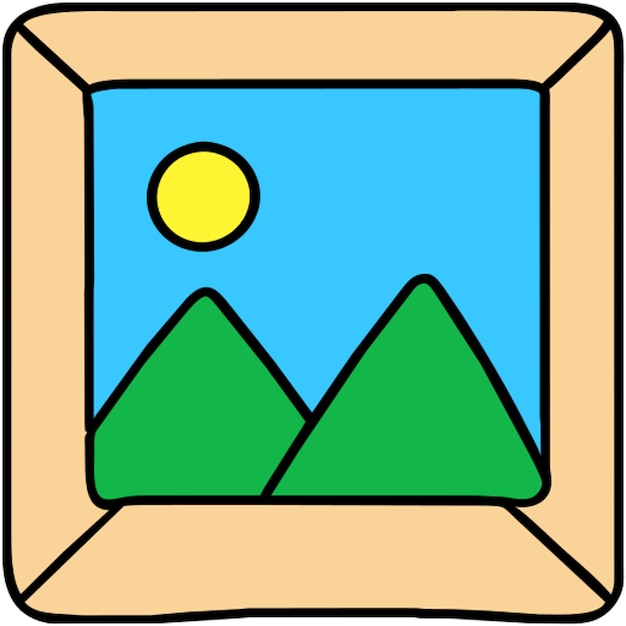 Vektor bildeikon