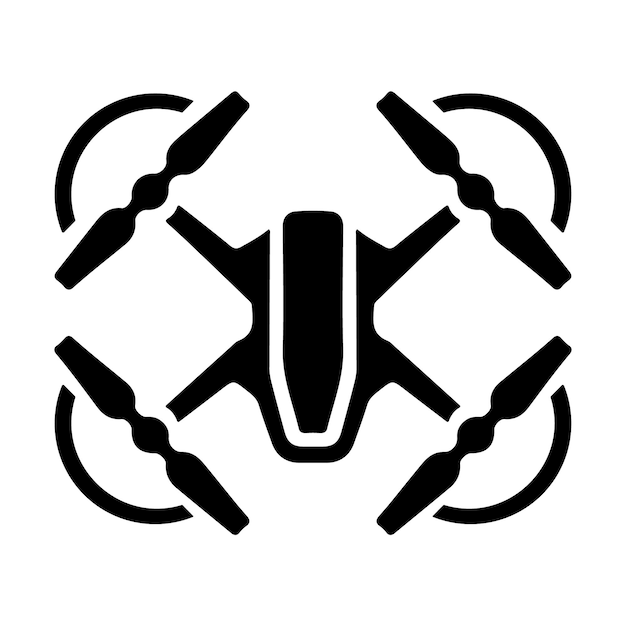 Vektor drone-ikon