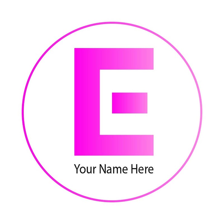 Vektor e logo
