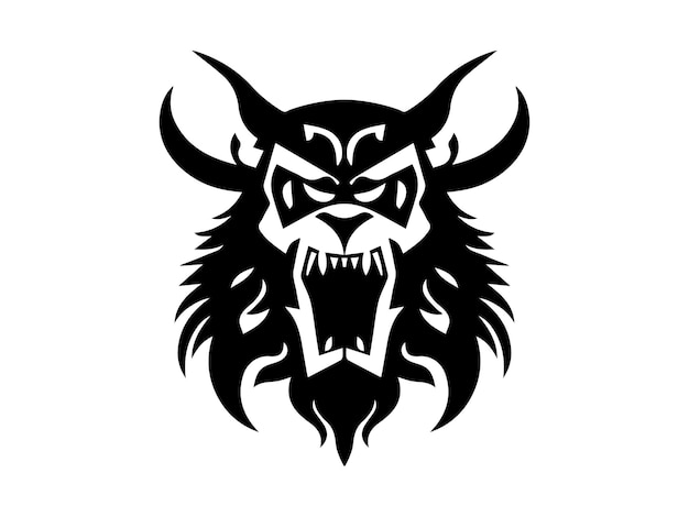 Vektor viking logo design